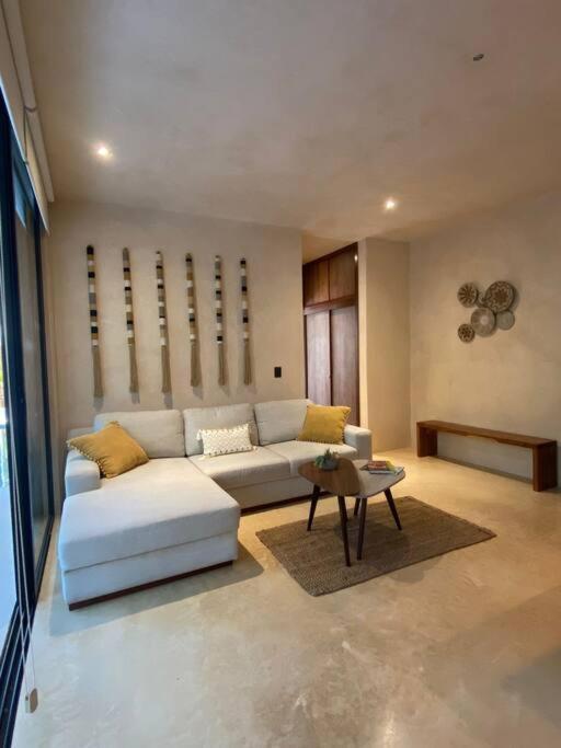 Apartment With Private Pool Tulum Chemuyil ภายนอก รูปภาพ