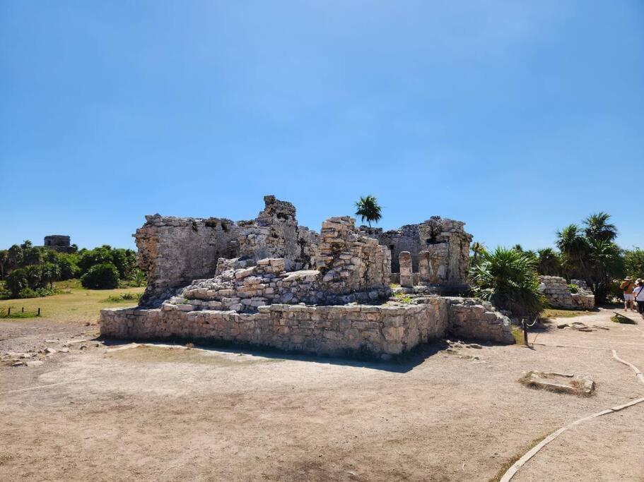 Apartment With Private Pool Tulum Chemuyil ภายนอก รูปภาพ