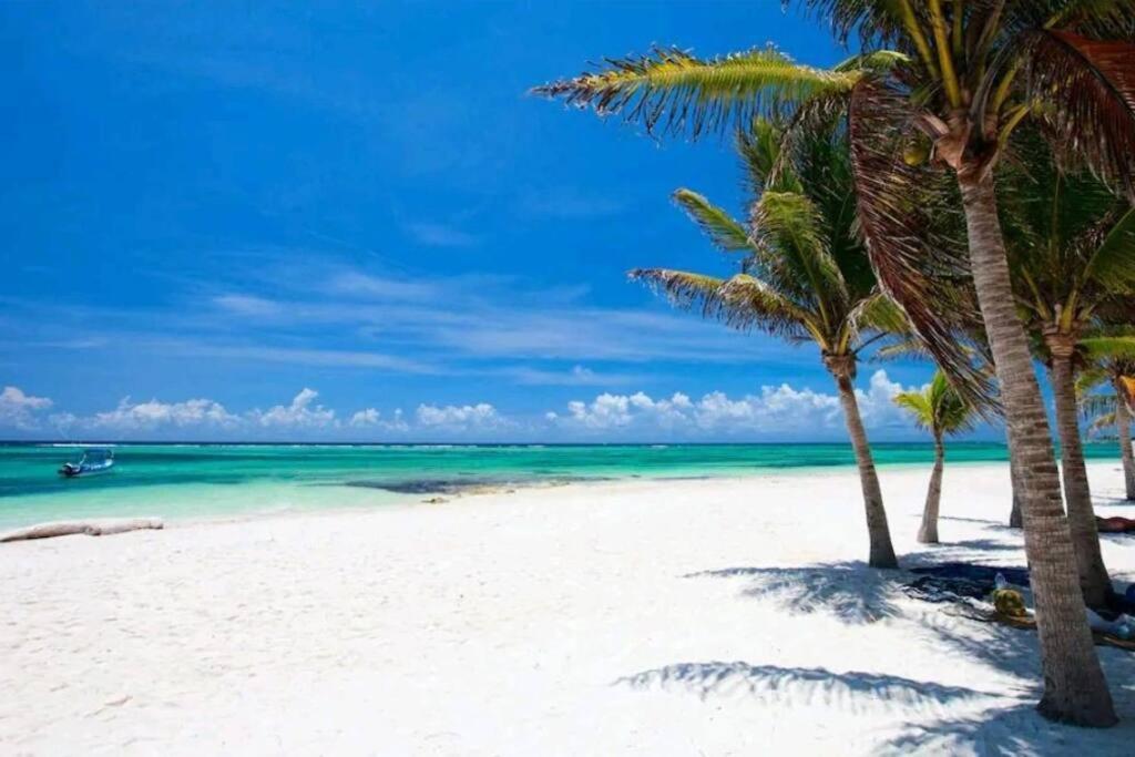 Apartment With Private Pool Tulum Chemuyil ภายนอก รูปภาพ
