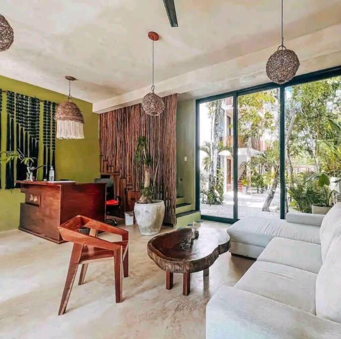 Apartment With Private Pool Tulum Chemuyil ภายนอก รูปภาพ