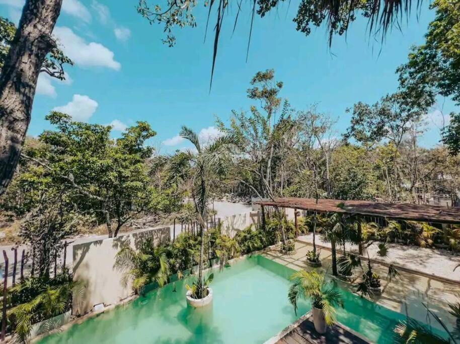 Apartment With Private Pool Tulum Chemuyil ภายนอก รูปภาพ