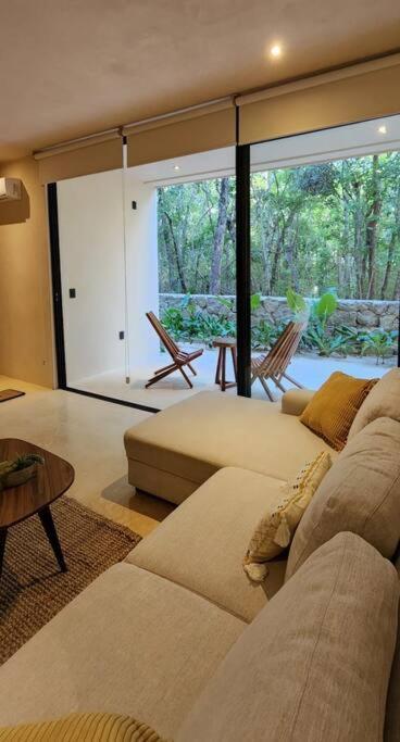 Apartment With Private Pool Tulum Chemuyil ภายนอก รูปภาพ